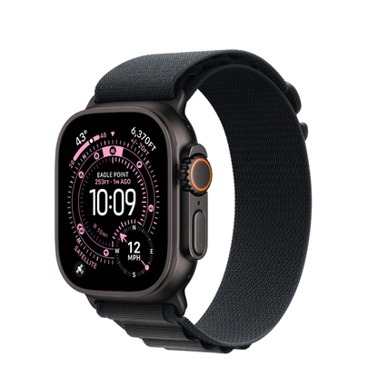 Apple Watch Ultra 3 — Black Titanium + Alpine Loop - GPS+Cellular