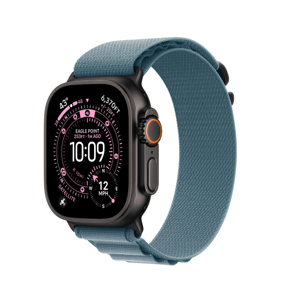 Apple Watch Ultra 3 — Black Titanium + Alpine Loop - GPS+Cellular